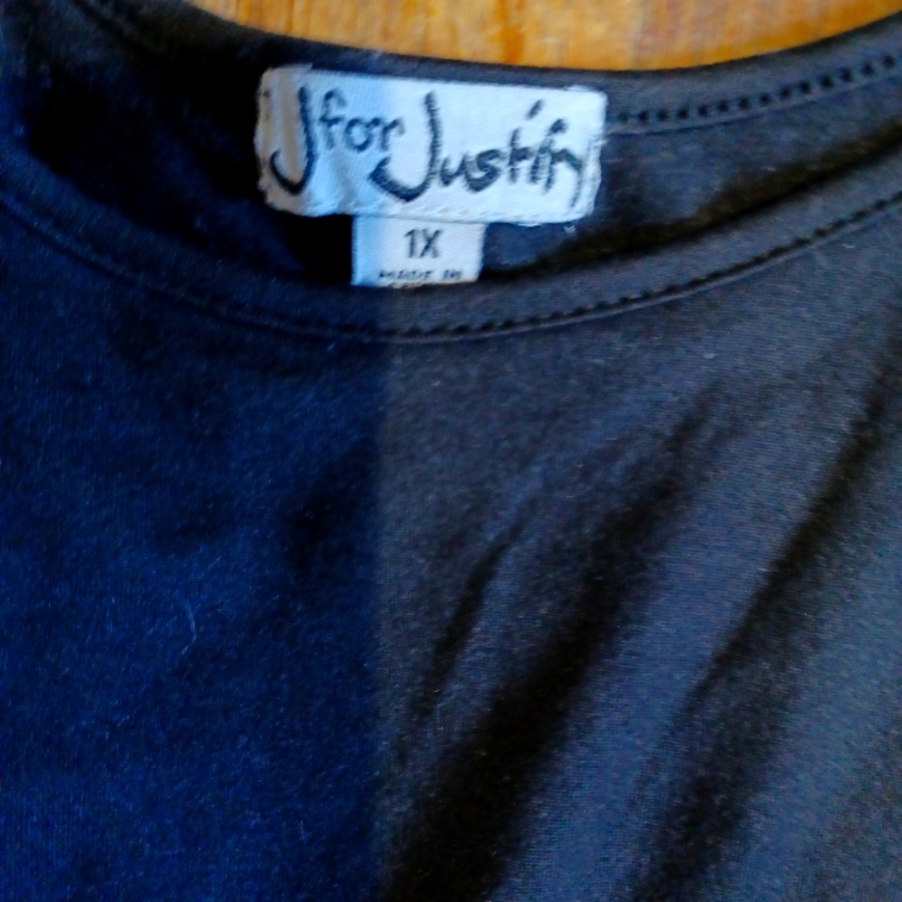 Black cotton jumper